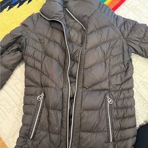 Michael Kors Charcoal Puffer Jacket